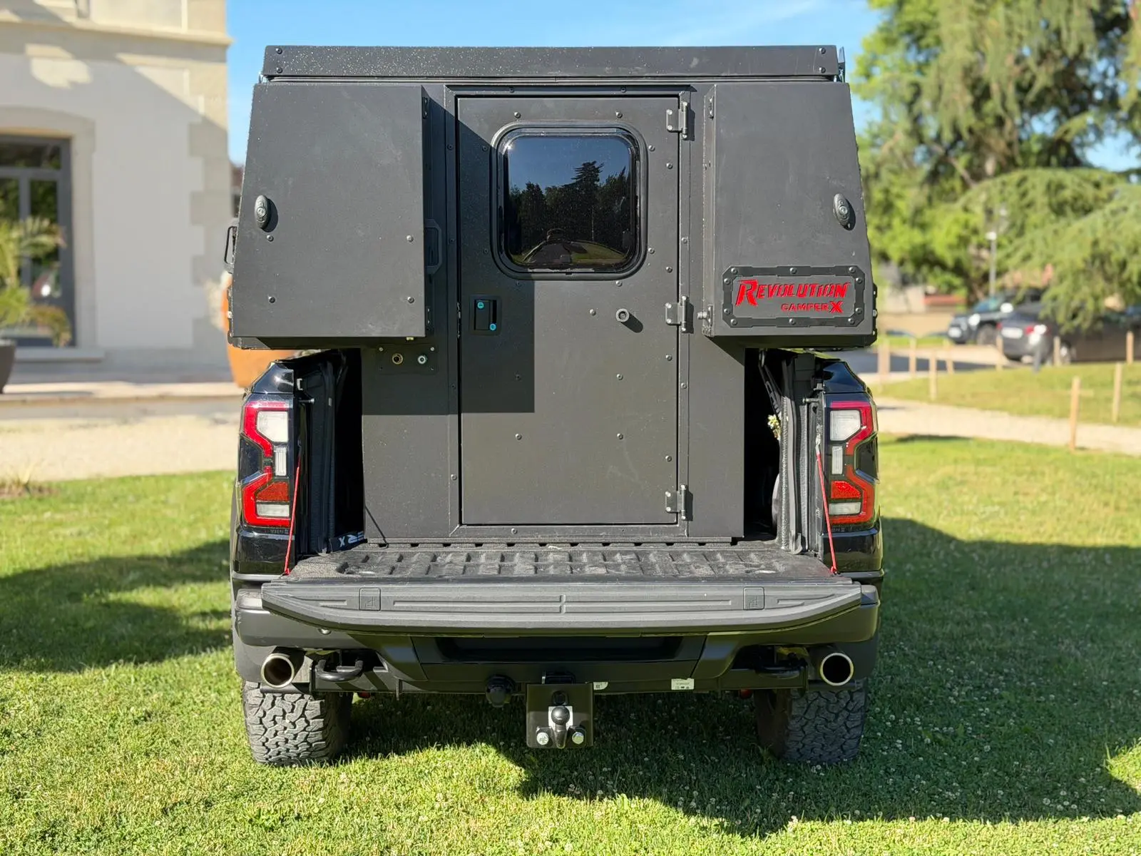 Système de fixation d’une cellule pick-up CAMPER-X dans la benne
